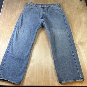 RL Polo Jeans Co Mens 100% Cotton Straight Leg Blue Jeans Size 40